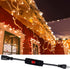 Outdoor Waterproof On/Off Switch Extension Cord, Heavy Duty 125v/250v Black SJTW Cord (1.5 Ft, Black)...