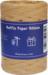 Raffia Ribbon for Gift Wrapping, Packing Paper Twine String, Craft Ribbon for Crochet - 1/4'' Wide, 109 Yards...