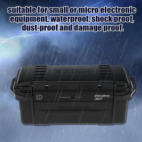 FOSA Outdoor Shockproof Box Waterproof Container Plastic Dry Storage Box with Foam Floating Survivor Dry Case Sealed Box for Outdoors(19012052mm)...