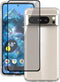 for Pixel 8 Pro Case,Premium PC+TPU Shockproof Protective Phone Case Cover with Tempered Glass Screen Protector for Google Pixel 8 Pro (Clear)...