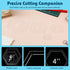 4 Pcs Quilting Rulers 4 Sizes Sewing Rulers Clear Quilting Templates for Fabric Cutting Crafts Supplies (Hexagon,1 Inch, 2 Inch, 3 Inch, 4 Inch)...