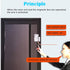 Door Alarm for Home Security, Updated Magnetic Alarm for Kids Safety, Chime Window Alarm Sensor, 110dB, Pool Alarm (2 Pack)...