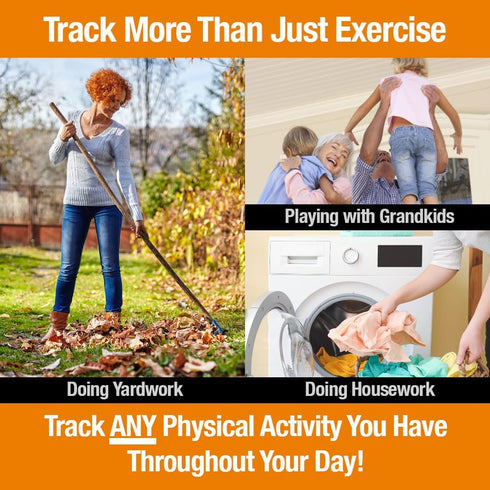 Wellness Tracker for Women and Men 50-80+, Enjoy This Wellness Journal Providing An Activity Tracker, Food Tracker, and Goal Planner - Enables Min...