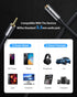 Headphone Extension Cable, Hi-Fi Sound 3.5mm Extension Cable TRS Gold Plated Jack, 3.5mm Audio Cable Male to Female Aux Cord Extender Compatible w...