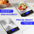 Rechargeable Food Scale, 22lb Digital Kitchen Scale for Food in Gram and Ounce, 0.1oz/1g Precise, 304 Stainless Steel, Perfect for Meal Prep, Cook...