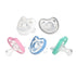 Dr. Talbot's Soft-Flex Orthodontic Pacifiers 0-6 Months, Aqua/White, 2 Pack...