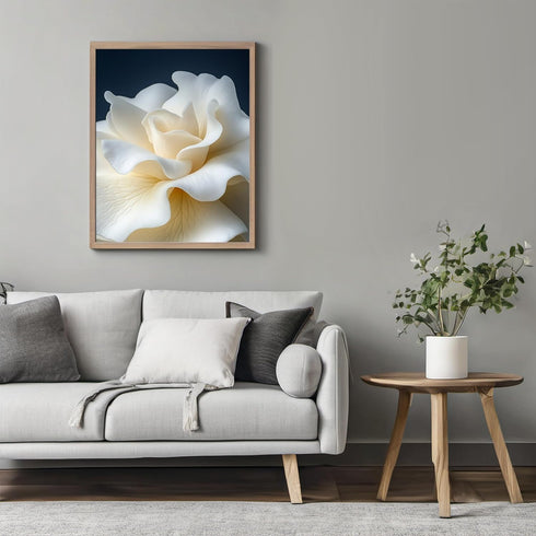 Posterizer 1 pcs-delicate rose petals close up photo -3-Floral & Botanical Art Gifts for Women Decor for Home & Office- unframed wall art...