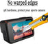 PWireless 6pcs Tempered Glass Screen Protector for GoPro Hero12/11/Hero10/Hero 9 Black+Silicone Sleeve Protective Soft Case with Lanyard+1pcs Lens...