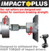 IVY Classic 44698 3/8 x 1-3/4" Non-Magnetic Spring Nut Setter, Impact Plus, 1/Card...