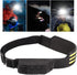 Alvinlite COB Headlamp USB Rechargeable Head Lamps COB Jogging Outdoor Camping Supplies Headlamp Rechargeable Waterproof Headlight with Comfortabl...
