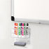 HBlife Acrylic Magnetic Dry Erase Marker Holder Wall Mount, 10 Slots Whiteboard Marker Holder Stand for Office, School and Home, Clear (Marker, Er...