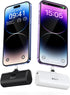 5000mAh 2 Packs Portable Phone Charger iPhone with Built-in Cable, MFi Certified Portable Power Bank External Battery Pack Charger Compatible with...