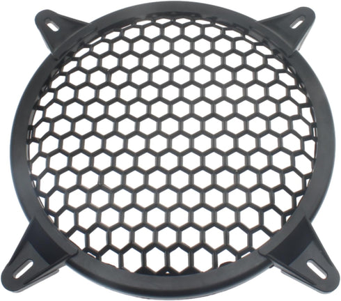 2 Pack 6 Inch Speaker Grills Subwoofer Grill Waffle Grill Guard Protector Covers with Mounting Screws ABS Mesh Round Subwoofer Speaker Cover......