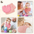 Omisy 4 Pack Burp Cloths & 4 Pack Muslin Baby Bibs Sets, for 2-36 Months Drooling Teething Girl Boy's Burp and Snap Bib...