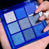 AMY'S DIARY Blue Eyeshadow Palette Glitter Eye shadow Makeup,Navy Blue Eyeshadow Shiny Sparkle Shimmer Glitter blue Eyeshadow Waterproof Pallete,r...