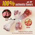 Dog Chew Toys for Aggressive Chewers Medium/Large Breed,Bacon Flavor,Tough Bones with Nylon(2 Pack)...