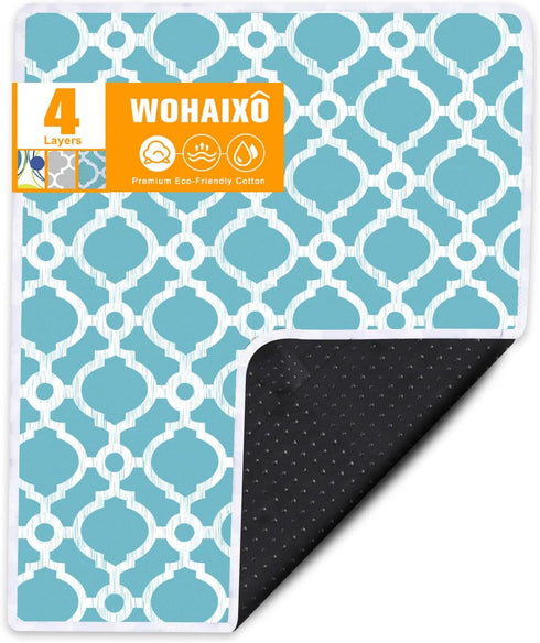 Ironing Mat, Portable Travel Ironing Pad, 28 x 24inch Ironing Mat for Table Top of Washer, Dryer, Table Top, Countertop, Silincoe Coating and Scor...