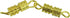 Clasps - 100 Pieces 4 x 15 mm - Barrel Screw Type Clasp - Perfect for Jewerly Making - with Kare & Kind® Retail Packaging (Gold)...