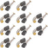 20Pcs 12 x 8 x 5mm Carbon Brushes with Spring Wires Motor Electric Carbon Brushes Replacement Power Tools for Electric Motors...