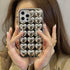 3D Love Heart Plating Silver Phone Case Compatible with iPhone 13 Pro Max,Electroplated Heart-shaped Luxury Retro Slim Soft Protective Bling Glitt...
