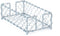 Boston International Chicken Wire Guest Napkin Caddy, Silver Foil...