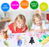 16pcs Mochi Squishy Toys Set, Mini Kawaii Animals Squishies Pack Fidget Toys for Kids - Cat Party Favors, Fidget Toys Packs, Birthday Gifts for Bo...