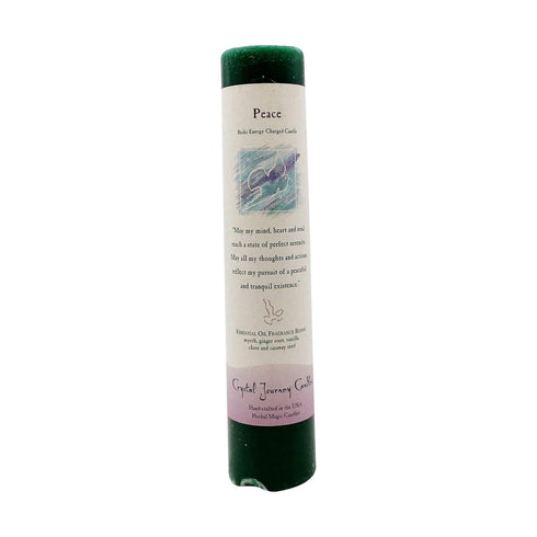 CRYSTAL JOURNEY Candle Pillar Peace, 1 EA...