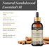 Avatra Sandalwood Essential Oil for Skin, Aromatherapy, & Diffuser | Natural Oil for Humidifier, Soap, & Candle Making | Premium Grade with Glass ...