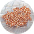 200pcs 4mm Long-Lasting Rose Gold Plated Brass Rondelle Beads Round Metal Loose Connector Beads Metal Spacer Smooth Beads for DIY Bracelet Jewelry...