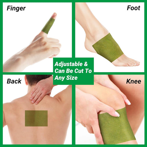 Pain Patches, 24 Count Fast Acting Heat Patches, 8 Hour Deep Soothing for Joint Soreness, Knee, Back, Neck, Shoulder with Natural Warming Herbal P...