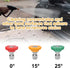 Podoy Pressure Washer Sprayer Nozzle Tip 1/4" Size 3.0, 15 Degree 030 Stainless Steel for Accessory Kit, for 2500Psi, 3000Psi, 3500Psi, 4000Psi Ye...
