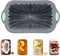 Silicone Bread Loaf Pan, Non-Stick Bread Pans for Homemade Bread, Silicone Baking Mold with Metal Reinforced Frame More Strength for Long-Lasting ...