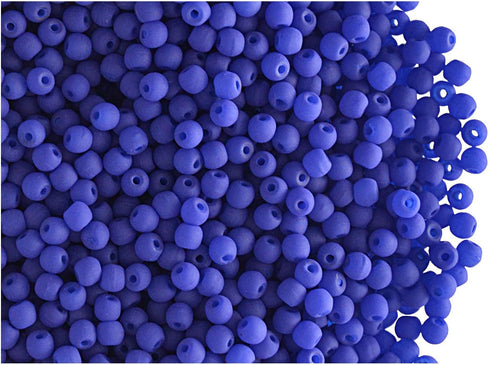 SCARA 0.35 ounce (10g) Czech Glass Round Beads 0.08 inches (2mm), NEON (UV Active) Glass beads for Jewelry and Bracelets Making, Beads for Bracele...