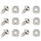 279393 Dryer Cord Screw Kit Compatible with Whirlpool & Kenmore Dryers by Cykemo Replaces Part PS334188 AP3020386 279393D 279393VP (12 Pcs)