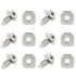 279393 Dryer Cord Screw Kit Compatible with Whirlpool & Kenmore Dryers by Cykemo Replaces Part PS334188 AP3020386 279393D 279393VP (12 Pcs)