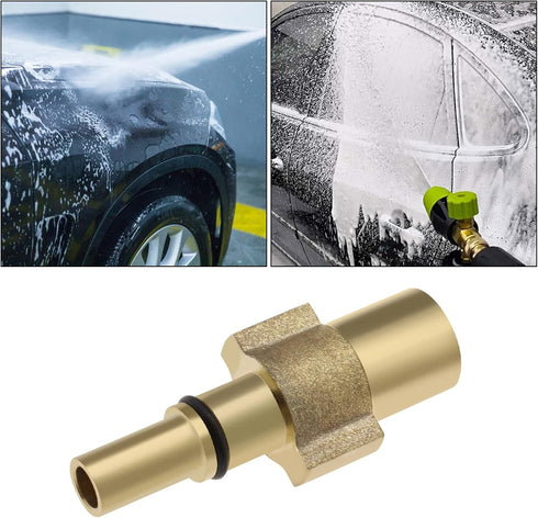 Pressure Washer Lance Adaptor Compatible with Bosch AQT Series New Type After 2013 Compatible with Black & Decker Foam Lance Female Fitting Connec...