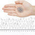 600pcs 304 Stainless-Steel Jump Rings for Jewelry Making Supplies - Silver Open Rings 21Gauge 6mm Boxed Jewelry Findings for DIY Bracelet Earrings...