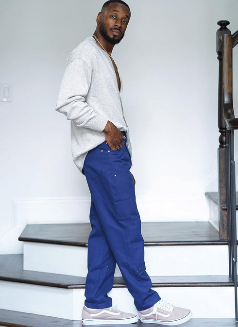 Know Me Men's Oversized Hoodie and Shorts Sewing Pattern Packet by Norris Dánta Ford, Design Code ME2024, Sizes 34-36-38-40-42...