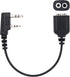 Arrowmax ACDM1-K2 M1 to K1 Adapter Cable Connector Compatible with BaoFeng BTECH UV-5R UV-5RA UV-5RE UV-5R3 BF-F8HP UV-82HP Kenwood 2-PIN Radios N...
