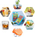 2 Pack Ice Cube Trays, ZDPMK Silicone Easy Release Flexible Molds 15 Ice Cubes Tray for Freezer?Cocktail?Whiskey?Reusable & BPA Free...
