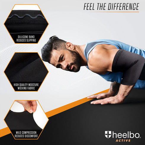 Elbow Sleeve and Elbow Compression Sleeve with Copper Infused Fibers and Breathable Fabric for Tendonitis, Golfers Weight Lifting, Tennis Elbow or...