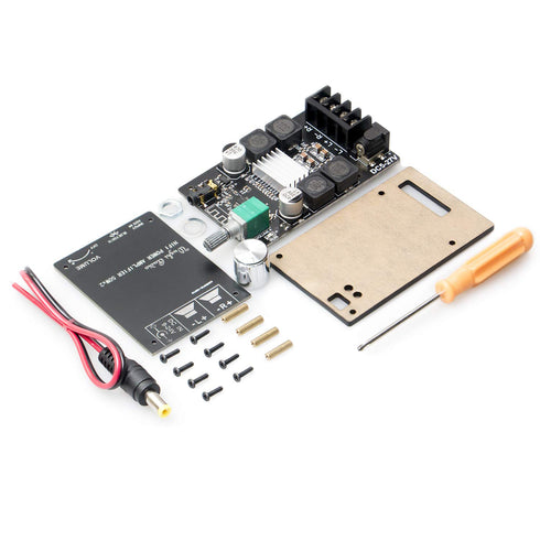 50W+50W Bluetooth 5.0 Amplifier Board,100w Audio Amp Board Dual Channel DC8-24V,Easy Installation and Password Free Connect to Phone Quietly...