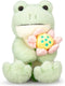 IKASA Frog Stuffed Animals Plush Toys,13.5" Cute Plushie Soft Small Fluffly Cuddly Toy, Gifts for Family Kids Girls Boys...