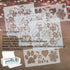 BANLTRE 12 Pieces 6 mil Blank Template Material Stencils Mylar for Cutting Paper Clear Transparency Sheet 12 × 12 inch (12-6 mil)...