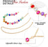 ELABEST Colorful Rhinestone Chain Belt Crystal Waist Belt Statement Diamond Waist Chains for Women...