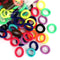 200PCS Soft Hair Elastics and Toddler Hair Ties - Mini Ponytail Holders in 10 Colors, 1 Inch Diameter, for Babies, Toddlers and Girls by NineTong...