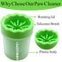 Dog Paw Cleaner | Paw Washer for Small, Medium and Large Dogs | Easy to Use and Clean (Blue, Medium)...