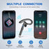 Bluetooth Earpiece for Phone Calls,Single Ear Wireless Headset with Noise Cancelling Mic,Hands-Free Earphones for Android iPhones,LED Display 500m...