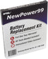 Battery Kit for Samsung Galaxy Tab Pro 10.1 SM-T520 with Tools, Video Instructions, Long Life Battery...