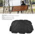 Porch Swing Canopy,Swing Chair Canopy Replacement,Outdoor Swing Canopy Cover,55.91x47.24x7.09in,Waterproof 3 Seater Garden Swing Seat Canopy Cover...